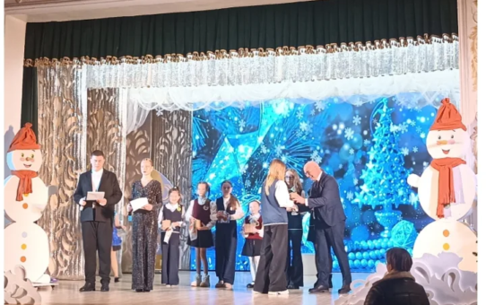 Торжественное награждение победителей районного этапа конкурса "Бизнес глазами детей"