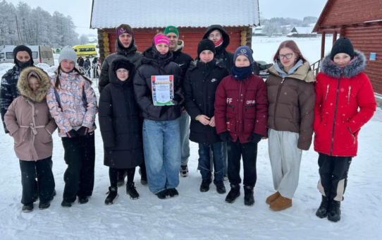 Поздравляем с победой в областной спартакиаде школьников по лыжным гонкам!