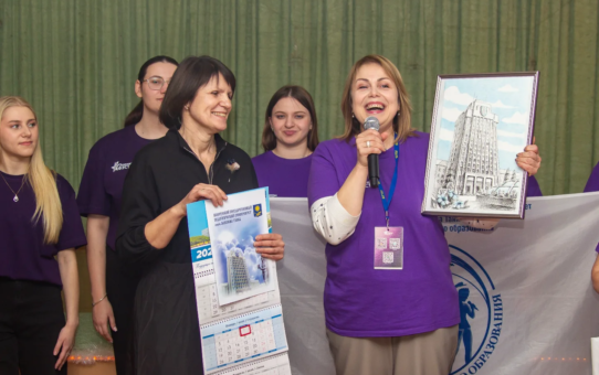 Сегодня наша школа принимает участников интернационального 61-го Звёздного похода студентов и преподавателей БГПУ имени М. Танка